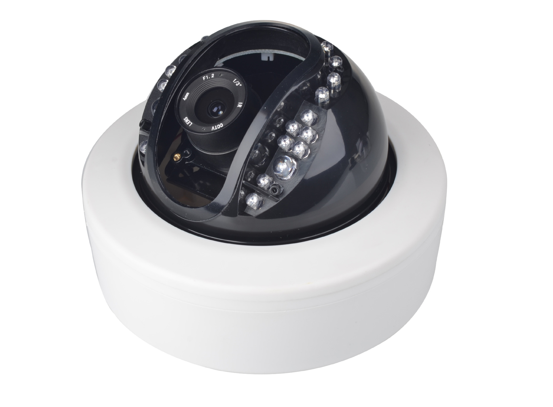 智能人脸识别摄像机 红外防暴半球人脸抓拍机