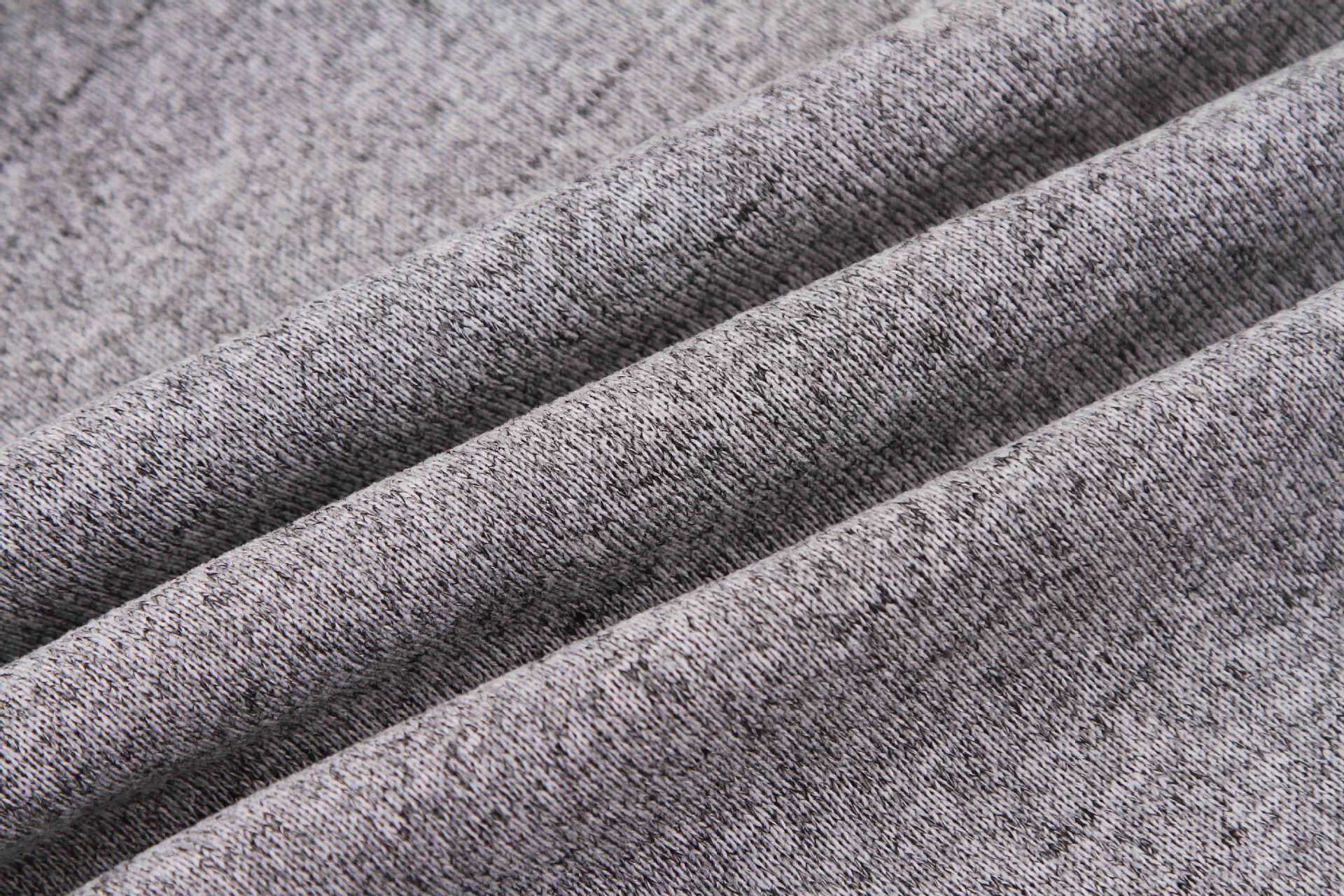 厂家直供全涤染色粗针单面绒针织绒布 运动服外套用布针织绒布