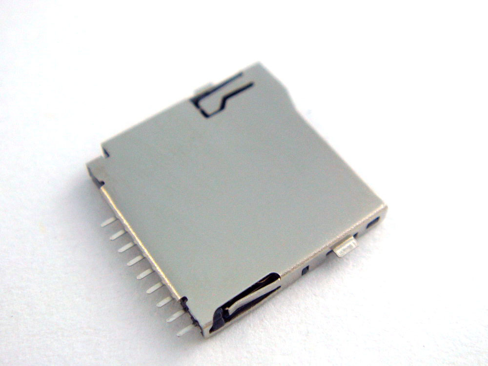 工厂大量优惠供应tf卡座 tf简易卡座连