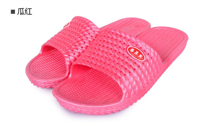 2023 New Slippers Women's Summer PVC Fashion Home Indoor Slippers Hotel Bathroom Non-Slip Slippers