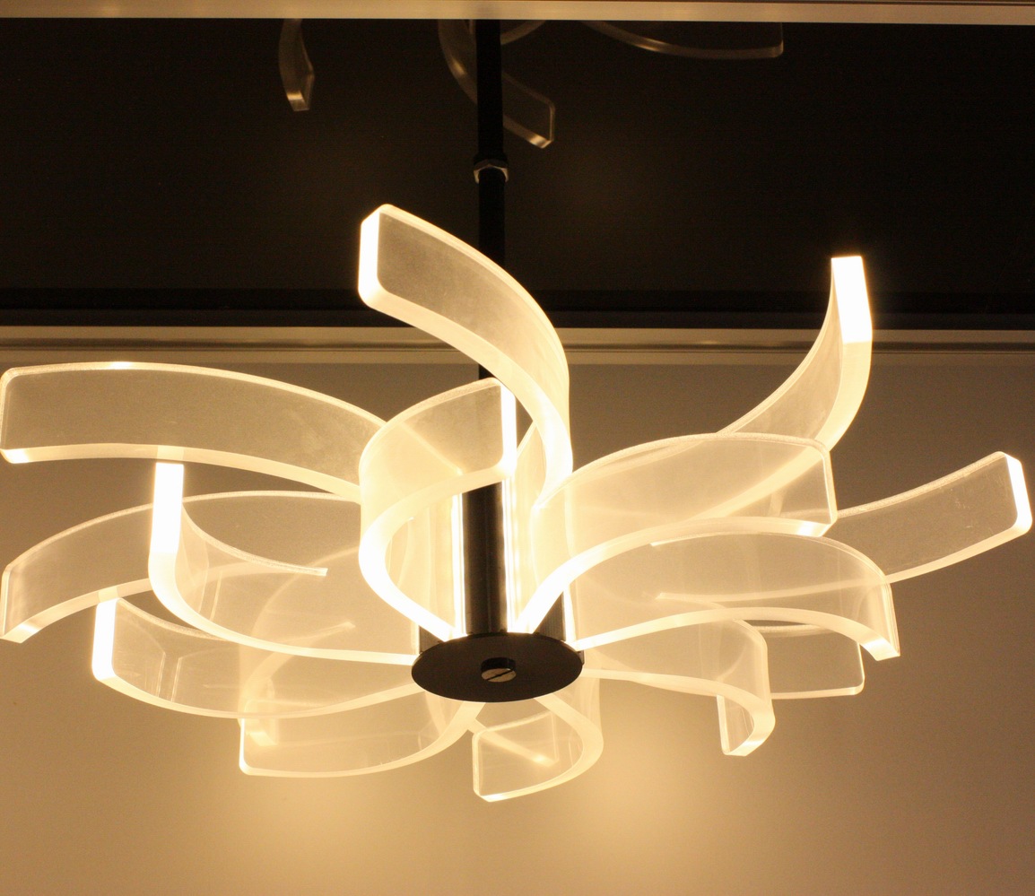 照明导光板,免丝印免打点,光学级亚克力导光板厂家供应