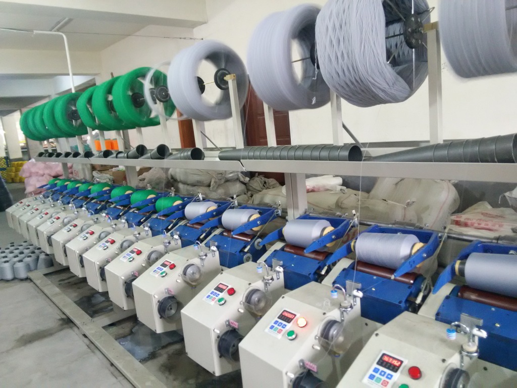 绞纱型高弹丝电脑单锭络丝机