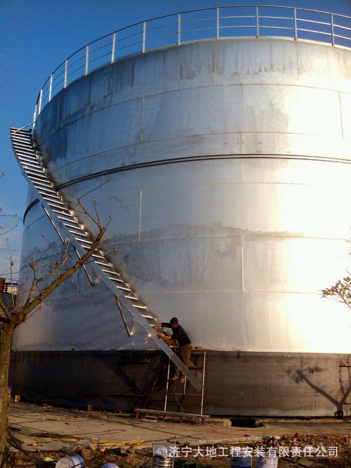大型油罐制作安装5000立方不锈钢储罐化工储罐储运设备定制