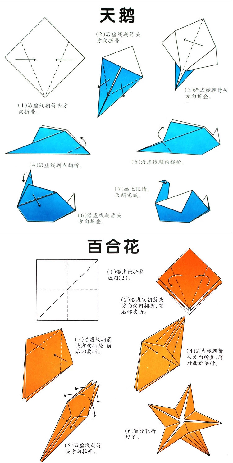 a4荧光折纸100张星条旗彩色彩纸儿童手工课制作纸益