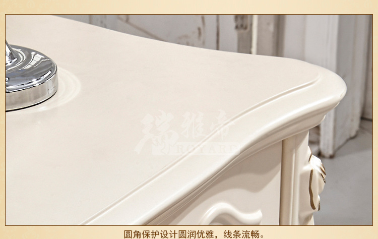 厂家直销特价批发 欧式梳妆台1.2米法式化妆台实木梳妆台