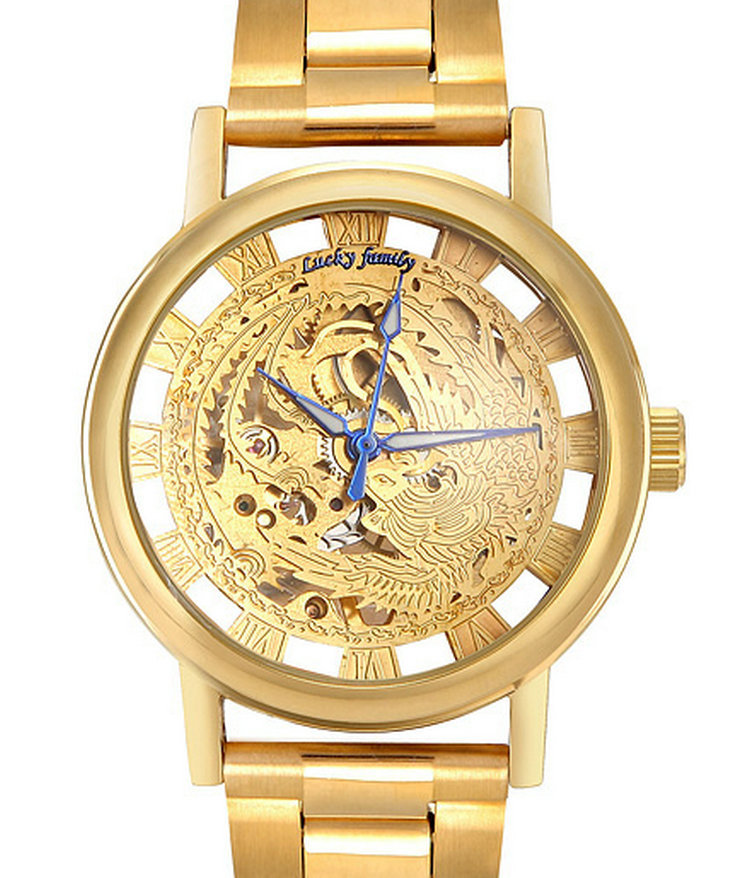 一代手动手表龙凤机械表