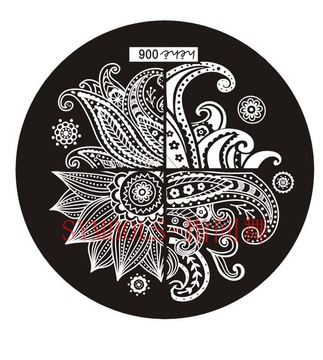 美甲印花钢板 印花模板 hehe001-024
