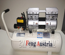奥突斯小型无油静音泵空压机 750W-30L低噪音空压机打气泵充气泵