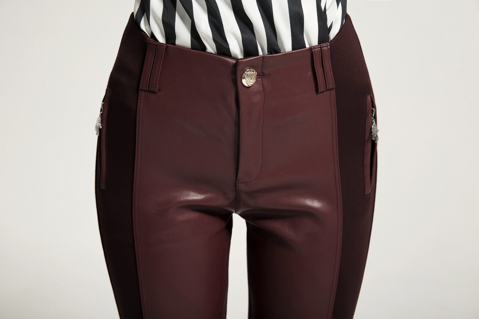 欧洲站2015冬款中腰pu皮裤 欧美热销 皮裤厂家 速卖通.