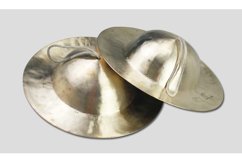 28cm川钹铜钹 川拨 28公分川钹 小川钹 大帽钹 大头镲 腰鼓钹