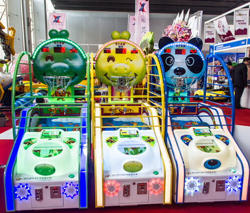 儿童投币游戏机 豪华投篮机 儿童电玩游戏设备 篮球机厂家直销