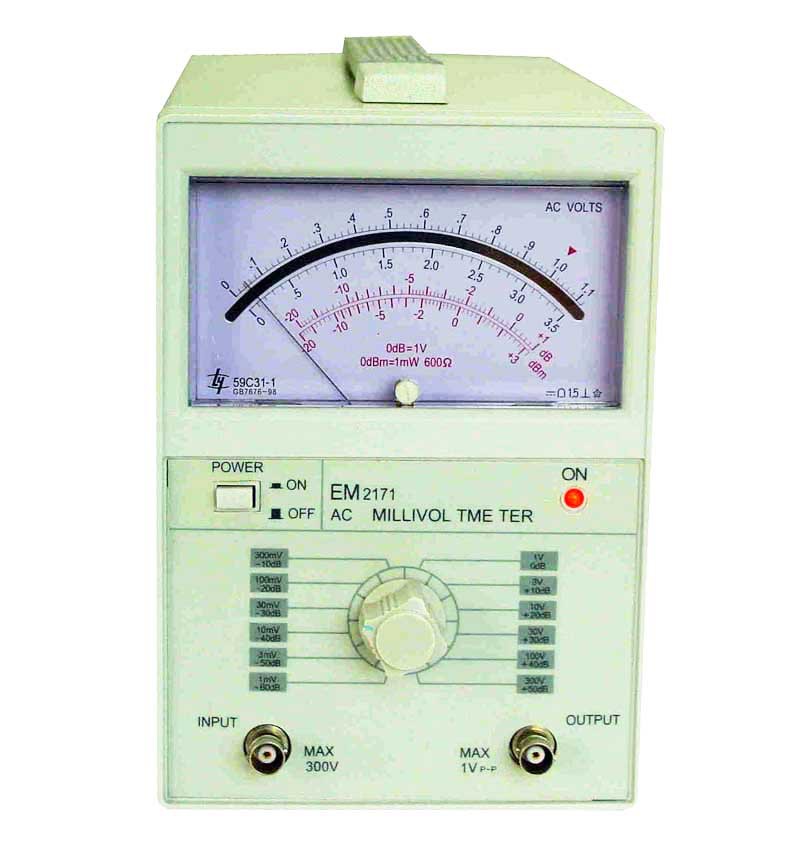 江南电子测量仪器逸飞牌em2171交流毫伏表 - 仪器仪表批发网