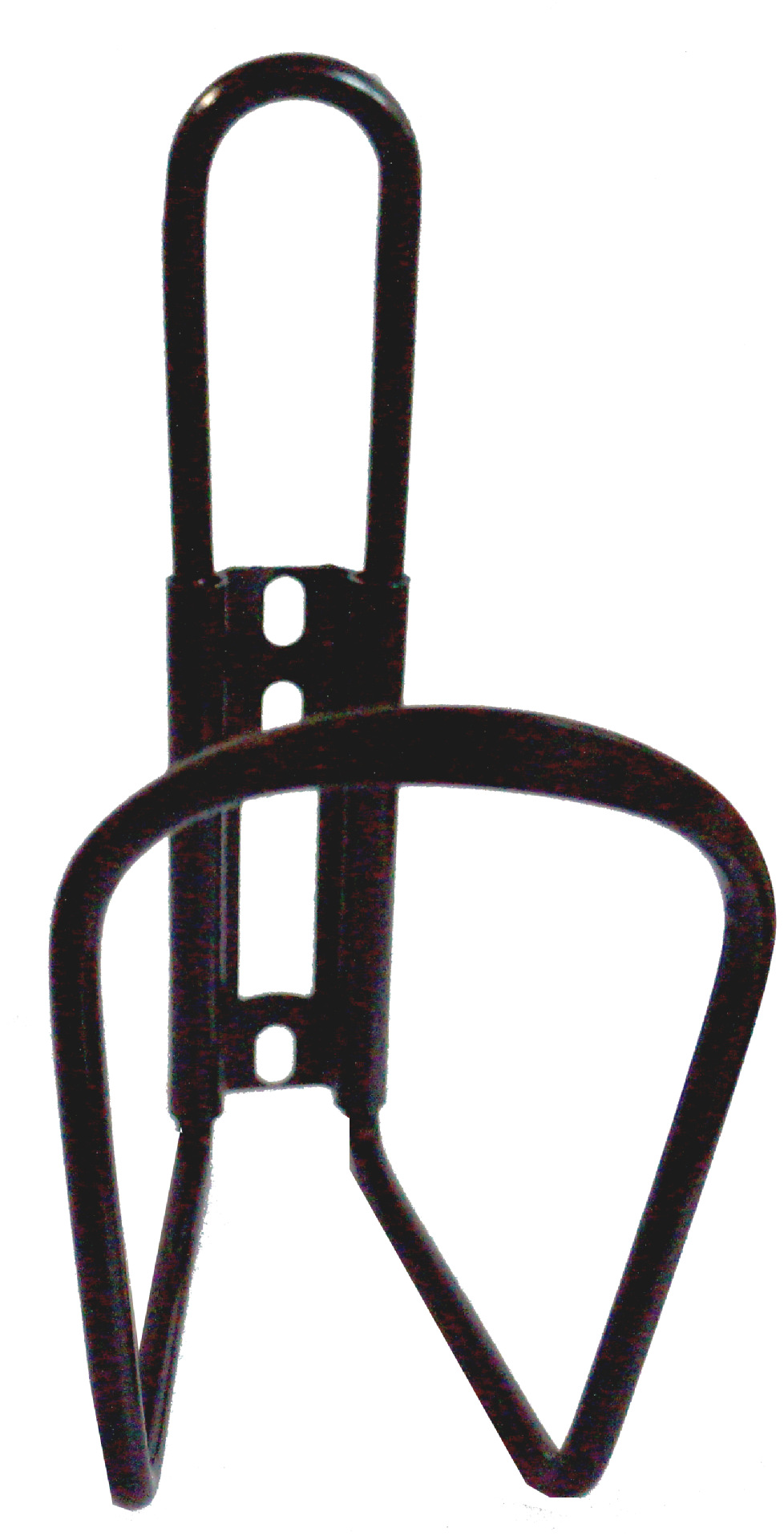 粗管厚料铝合金水壶架 骑行车用水杯架 地车装备 黑色,银色