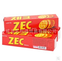 韩国进口食品 韩国饼干 乐天ZEC杰克饼干 100g 20盒一箱