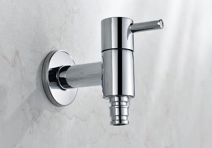 新款4分全自动洗衣机水龙头 锻压红冲水龙头 全铜