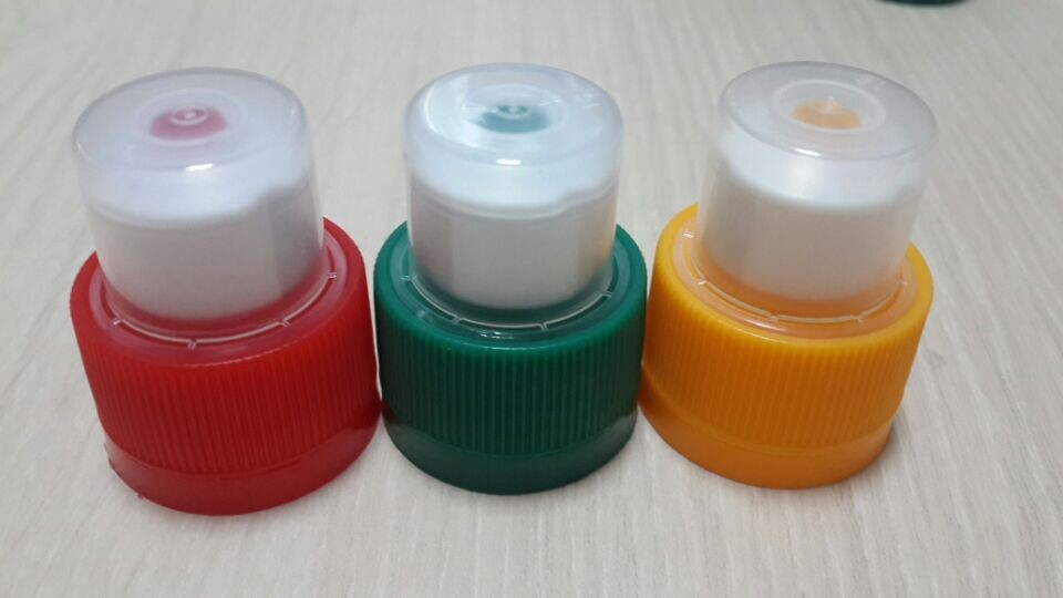 批发定制28口双防盗运动盖无防盗运动盖 儿童饮料盖吸嘴盖运动盖