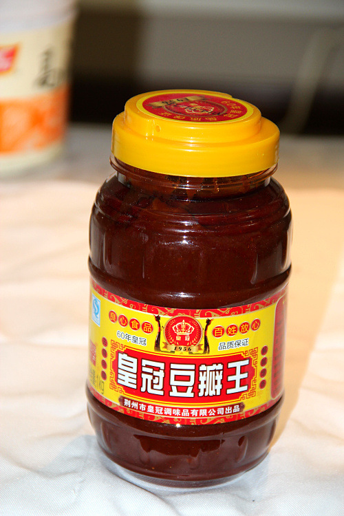 湖北特产 荆沙百年***皇冠豆瓣酱 瓶装辣椒酱