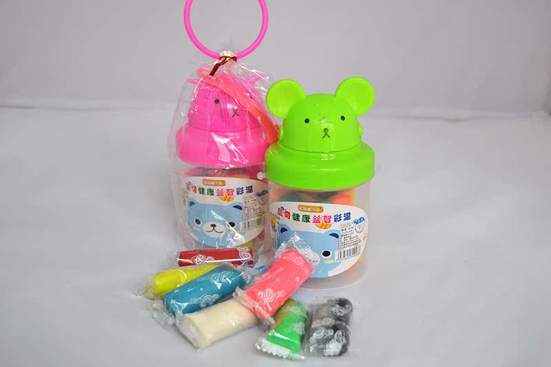 晨奇益智卡通彩泥 厂家直销 太空泥 粘土 创意橡皮泥0