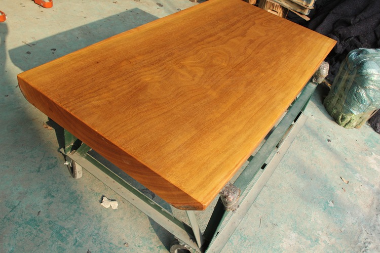 【非洲黄花梨实木原木大板桌公司办公会议桌休闲茶餐桌老板写字台】价