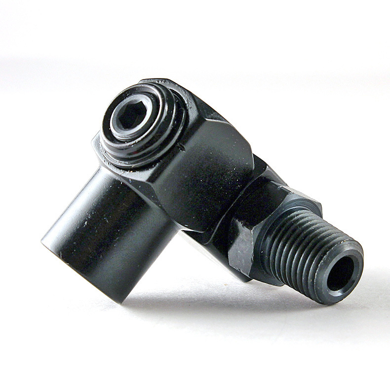 台湾气动工具配件金属旋转式气动快速进气口接头12英寸wa0005