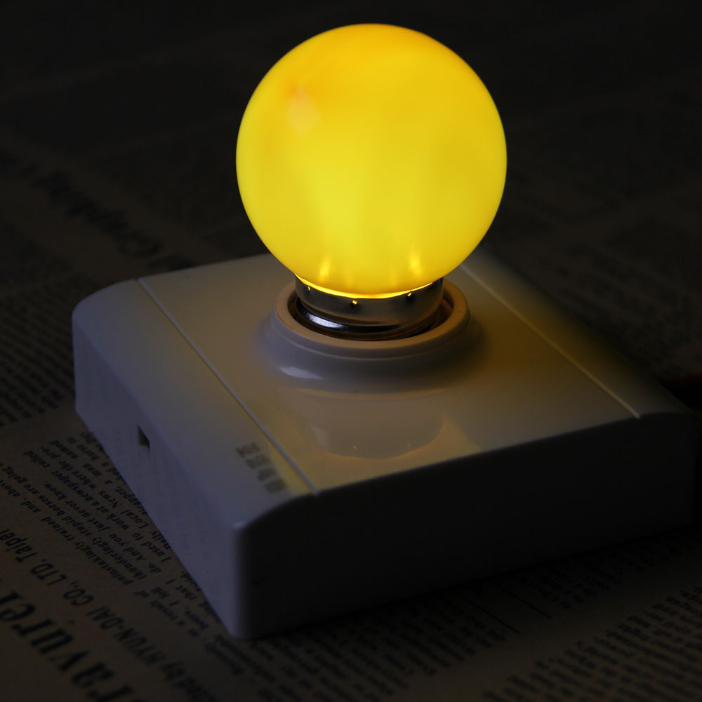 led彩色节能灯泡 球泡 节日灯笼红灯泡