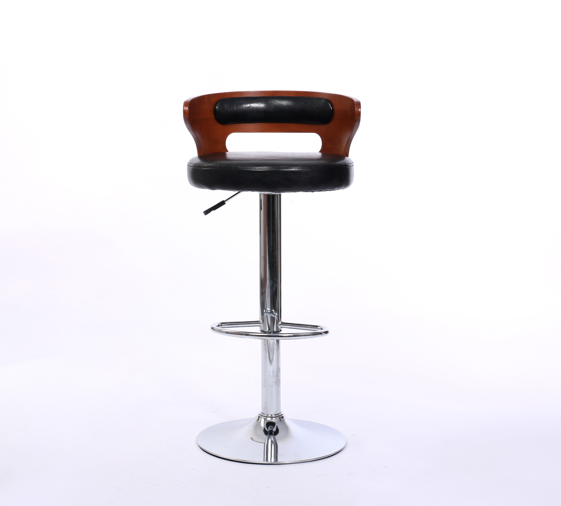 热卖韩式实木吧台椅酒吧凳 高端复古高脚升