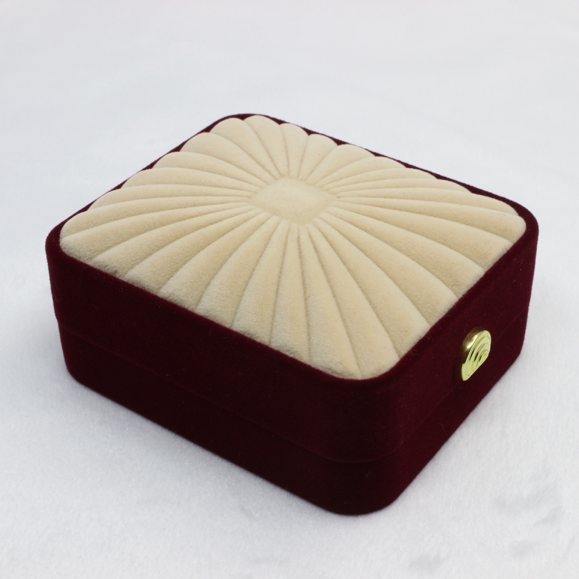 高档珠宝首饰包装盒 太阳花吊坠项链盒 植绒饰品包装盒 厂家批发