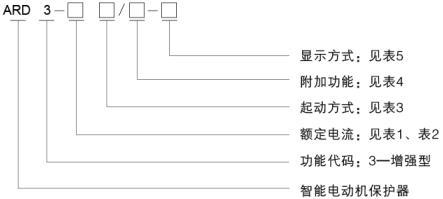 智能电动机保护器ARD3-1.6A过载/过压/欠流等保护