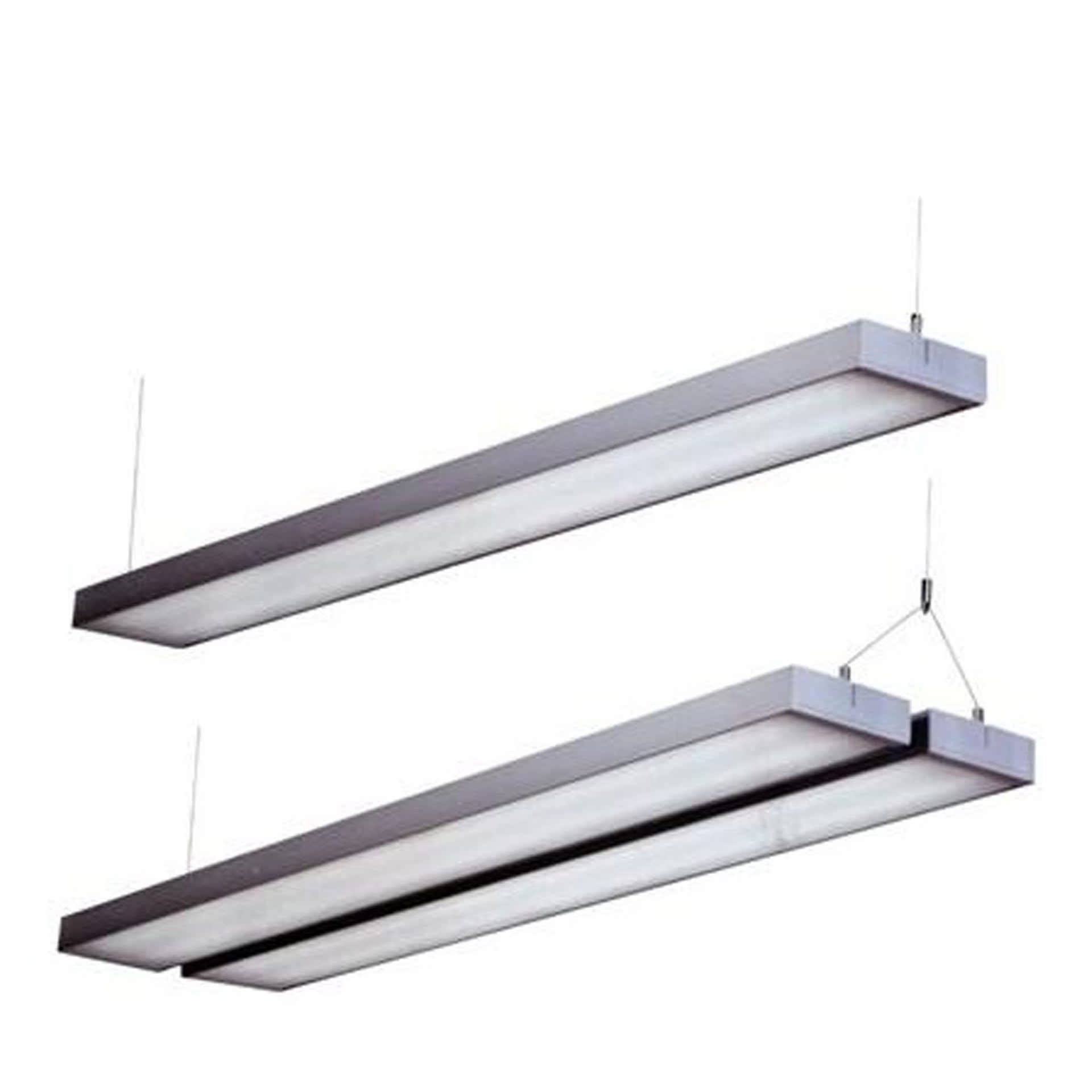 铝材led办公室吊灯 办公照明吊线灯具