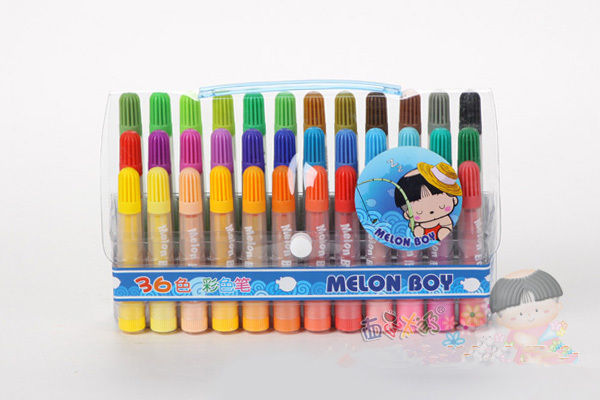 西瓜太郎36色简装水彩笔 36色水彩笔r076688-2