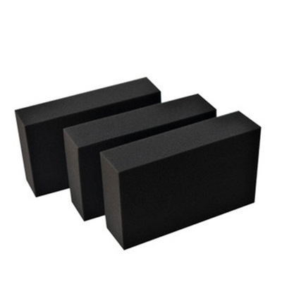 长方形黑色高密度撕不烂耐用洗车海绵 常州洗车海绵批发定制