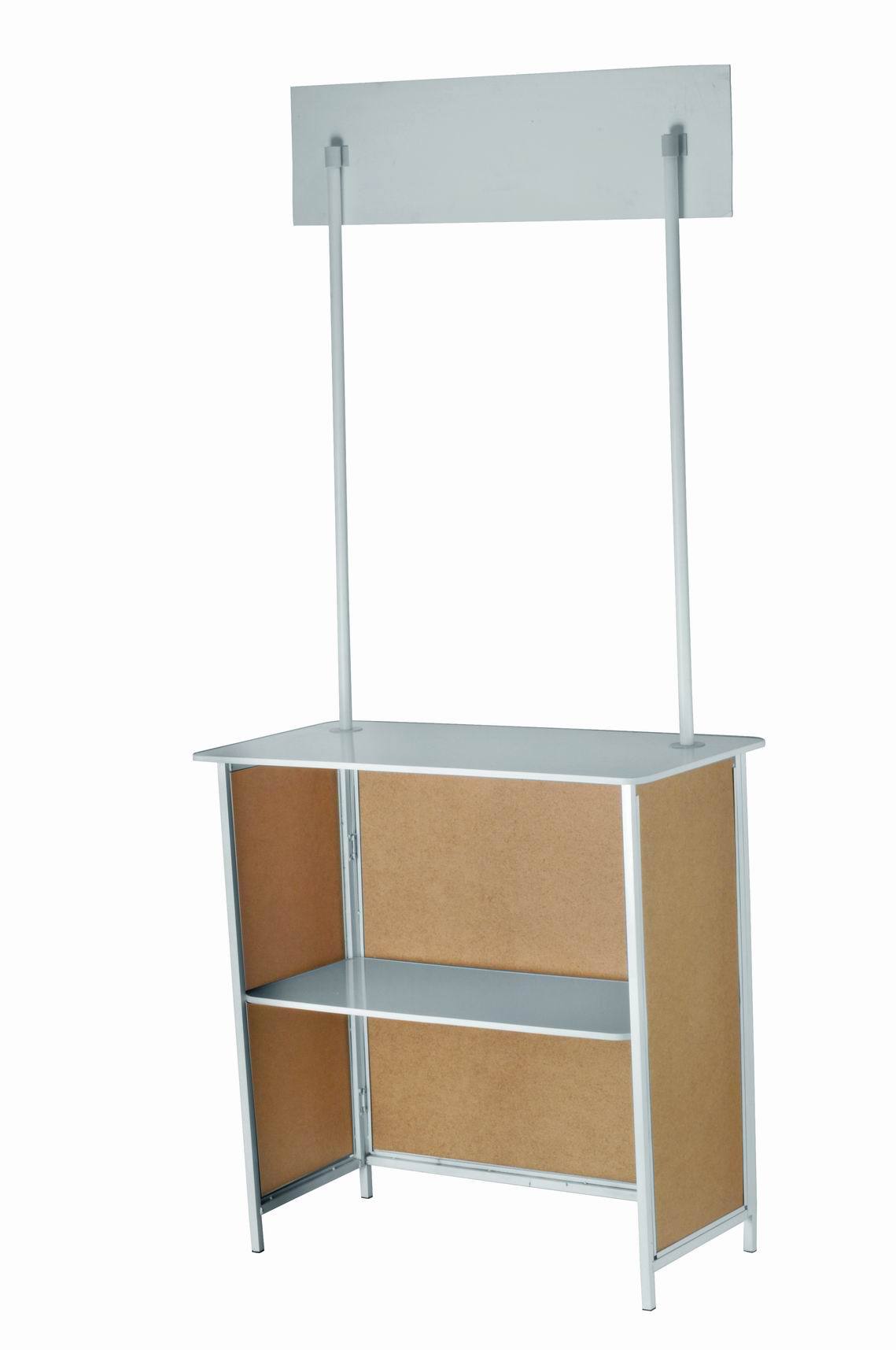 外贸出口 铁质促销桌 活动试吃桌 可拆卸方便携带