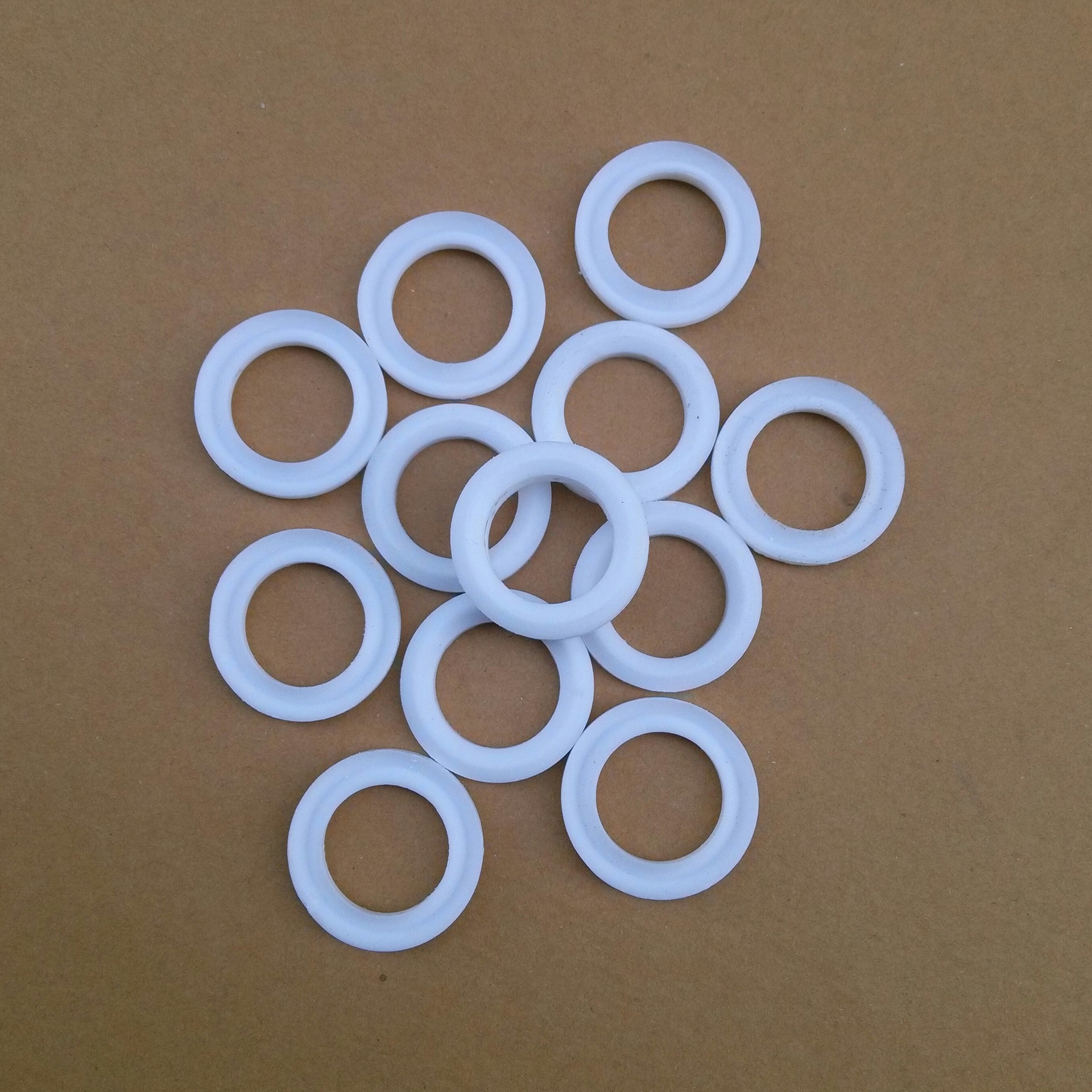 大量供应四氟垫四氟挡圈聚四氟乙烯密封垫圈批发