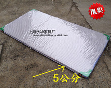 厂家供应 5公分纯棕床垫 椰棕硬床垫 薄棕榈垫