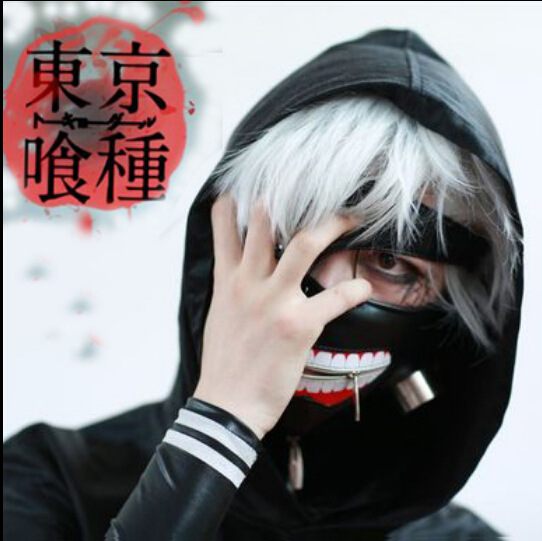 东京食尸鬼 东京喰种/金木研 银白色短发 cosplay假发 厂家直销