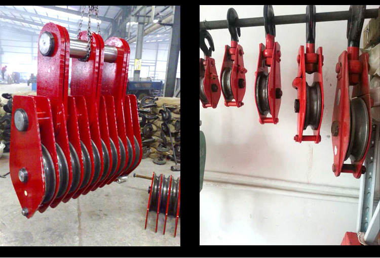 晟雕双轮起重滑车1t2t3t5吨10吨20吨吊钩滑车吊环滑车滑轮组