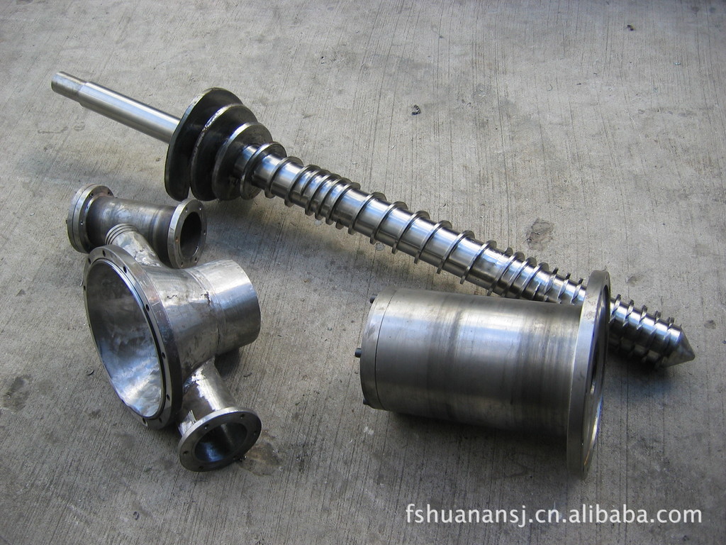 供应橡胶挤出机螺杆 橡胶机螺杆机筒