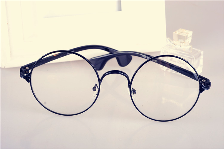2015新款平光眼镜 克罗心复古原宿圆形框眼镜 潮男女圆形框架