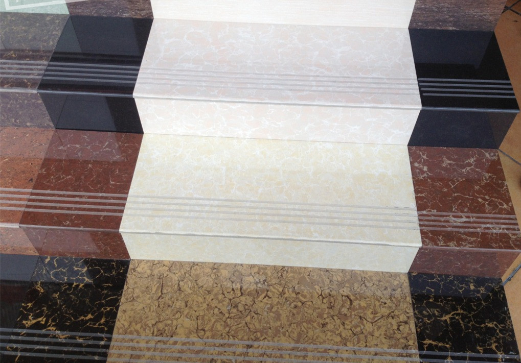 楼梯砖 佛山专业生产加工抛光砖梯级 适用出租自建房工程步级砖