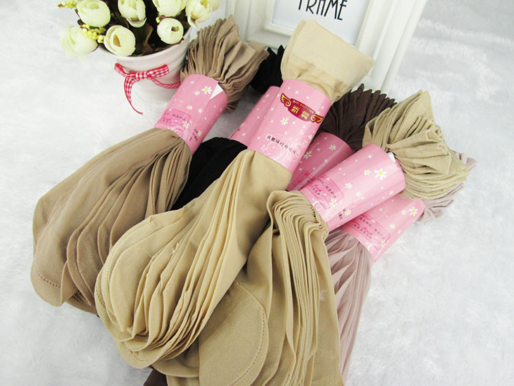 夏季 女式短丝袜 天鹅绒袜子 女式丝光