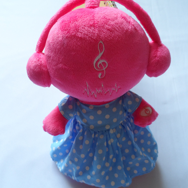 厂家定制咪咕公仔 中国移动赠送礼品音乐公仔 毛绒咪咕公仔玩具