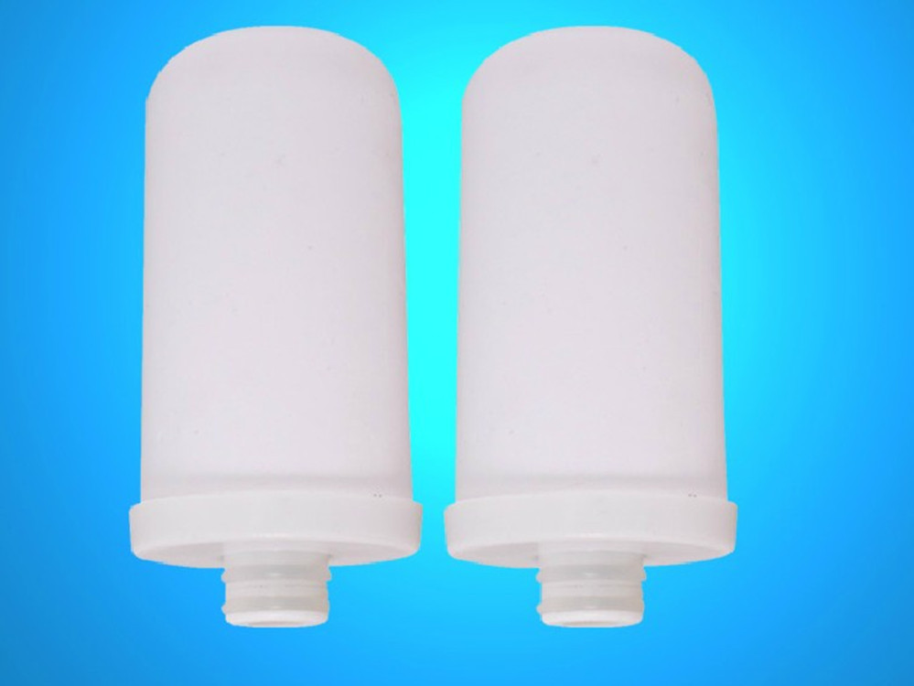 供应水龙头通用陶瓷滤芯 净水器滤芯 旋转 uv 透明滤芯