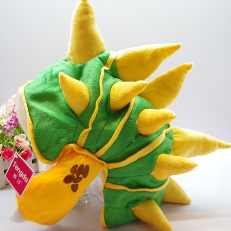 绿色帽子龙龟 披甲 lol毛绒帽子英雄联盟帽子撸啊撸游戏批发