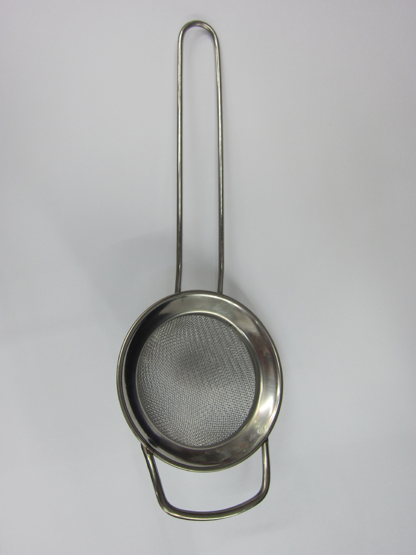 不锈钢漏勺大油格笊篱斜纹食品豆渣豆浆机过滤网 冲孔蓝