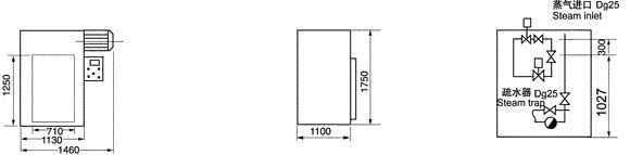燃煤熱風(fēng)爐_瑪卡隧道式烘箱-燃煤熱風(fēng)爐-能耗高每批可投上噸料