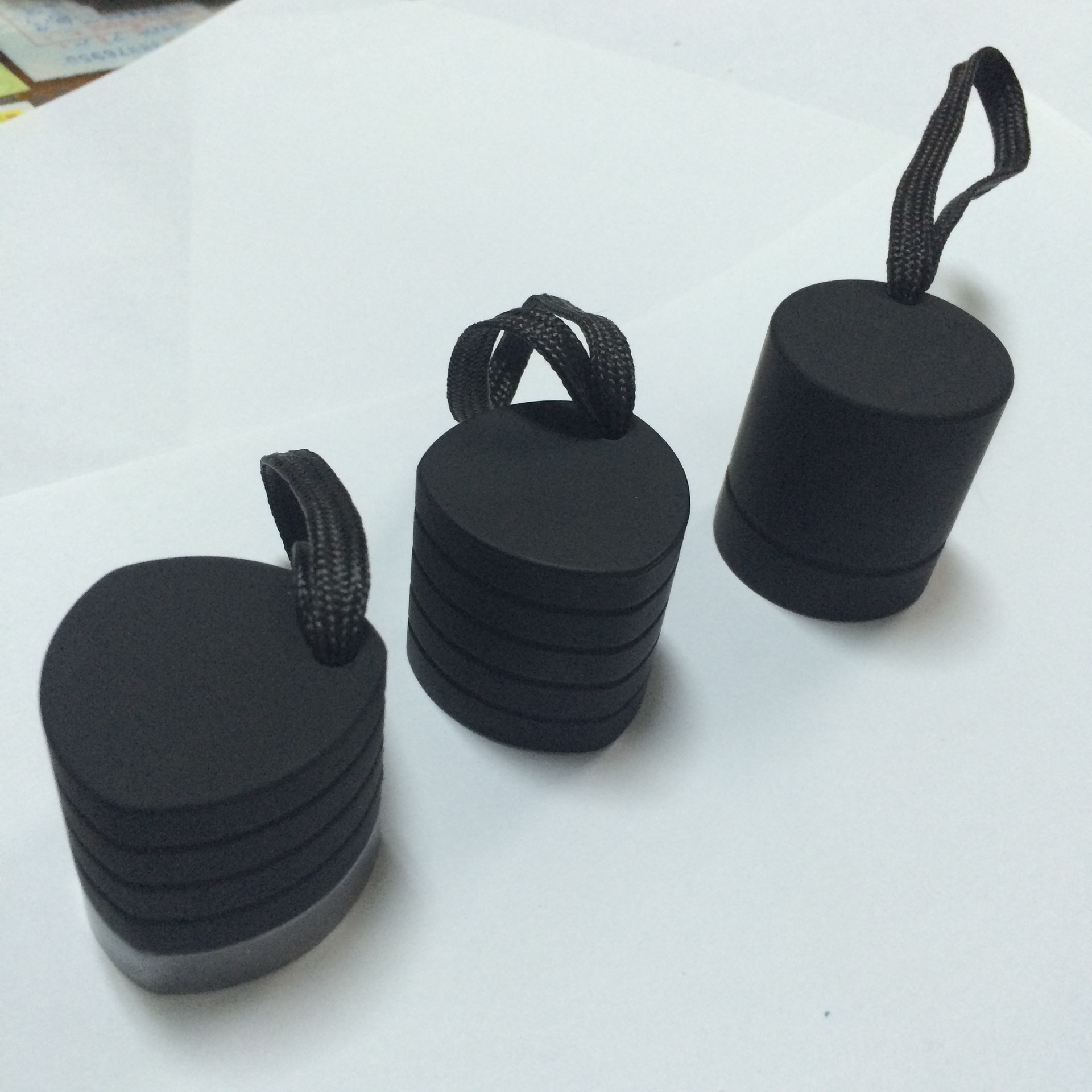 雨伞伞柄 三折伞全套塑料件 批量定制橡皮柄