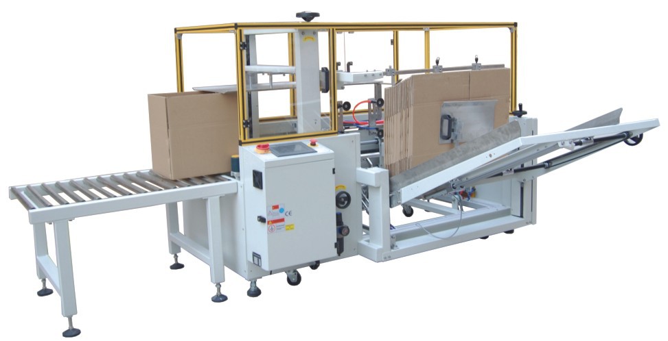 生产线纸箱包装开箱封底机打包自动封箱供应商:深圳双诚智能包装设备
