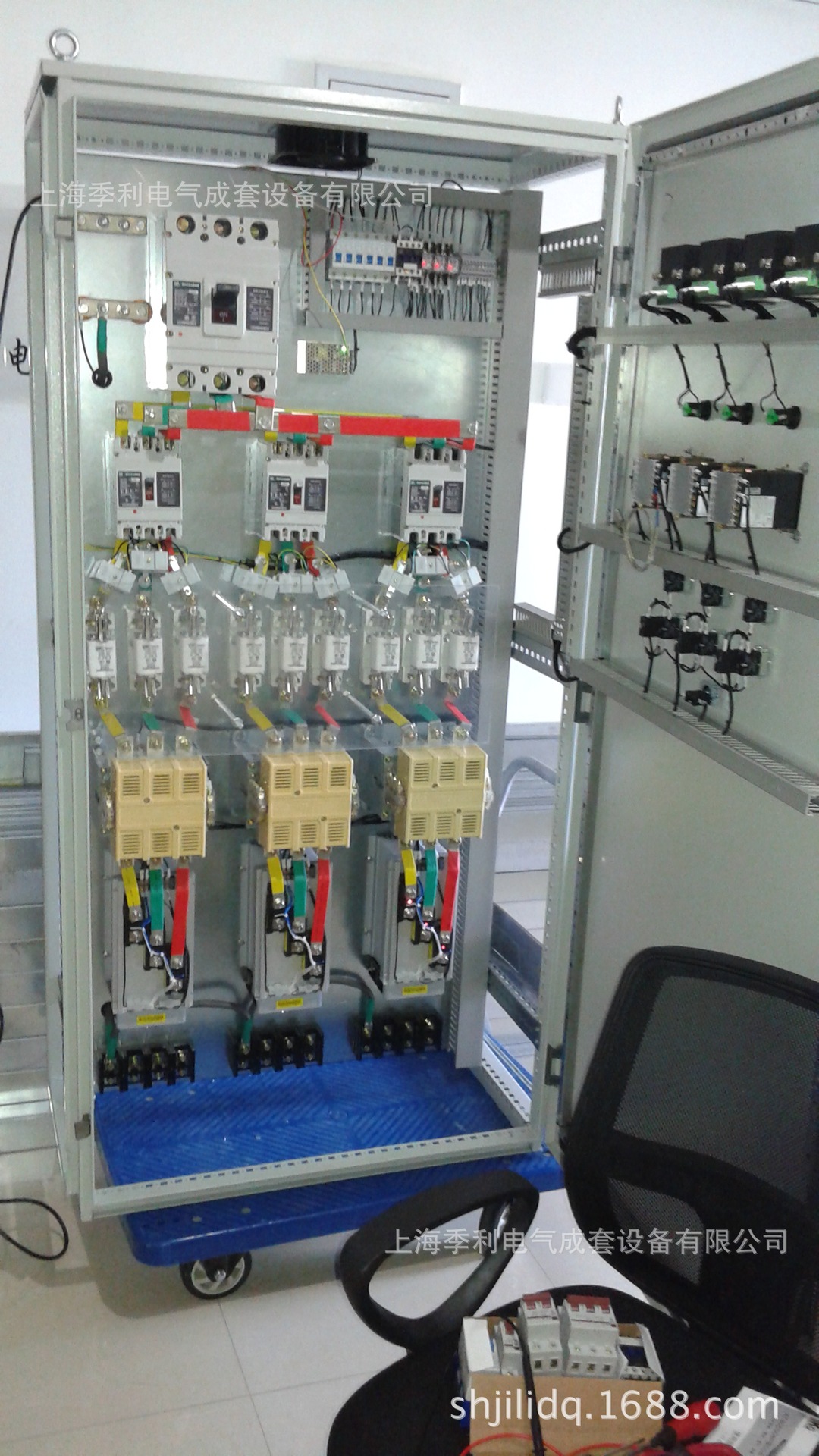 电加热控制柜85kw电加热控制柜380v分3区温度现货包邮送调试