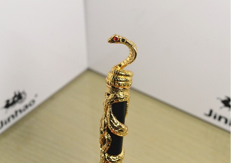 厂家供应 金豪蛇笔金属礼品套装钢笔 创意个性广告笔签字笔