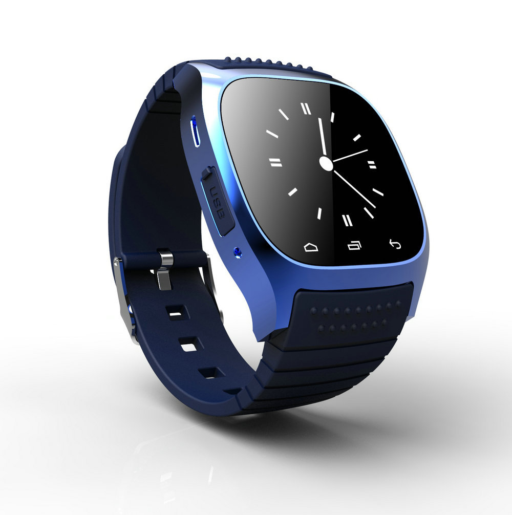 m26蓝牙智能手表 可拍照qq微信功能